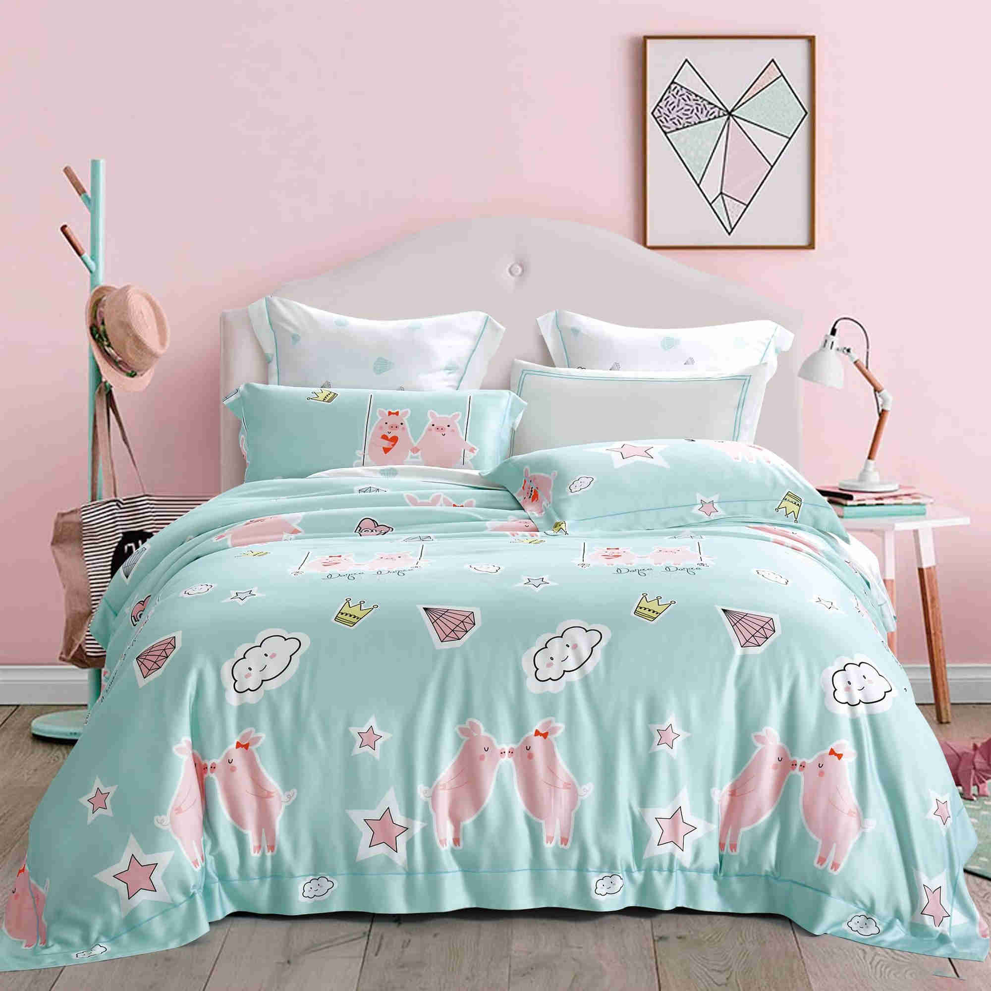 Guangzhou Sndon Nature Material Tencel Fitted Bed Sheet Bedding Set