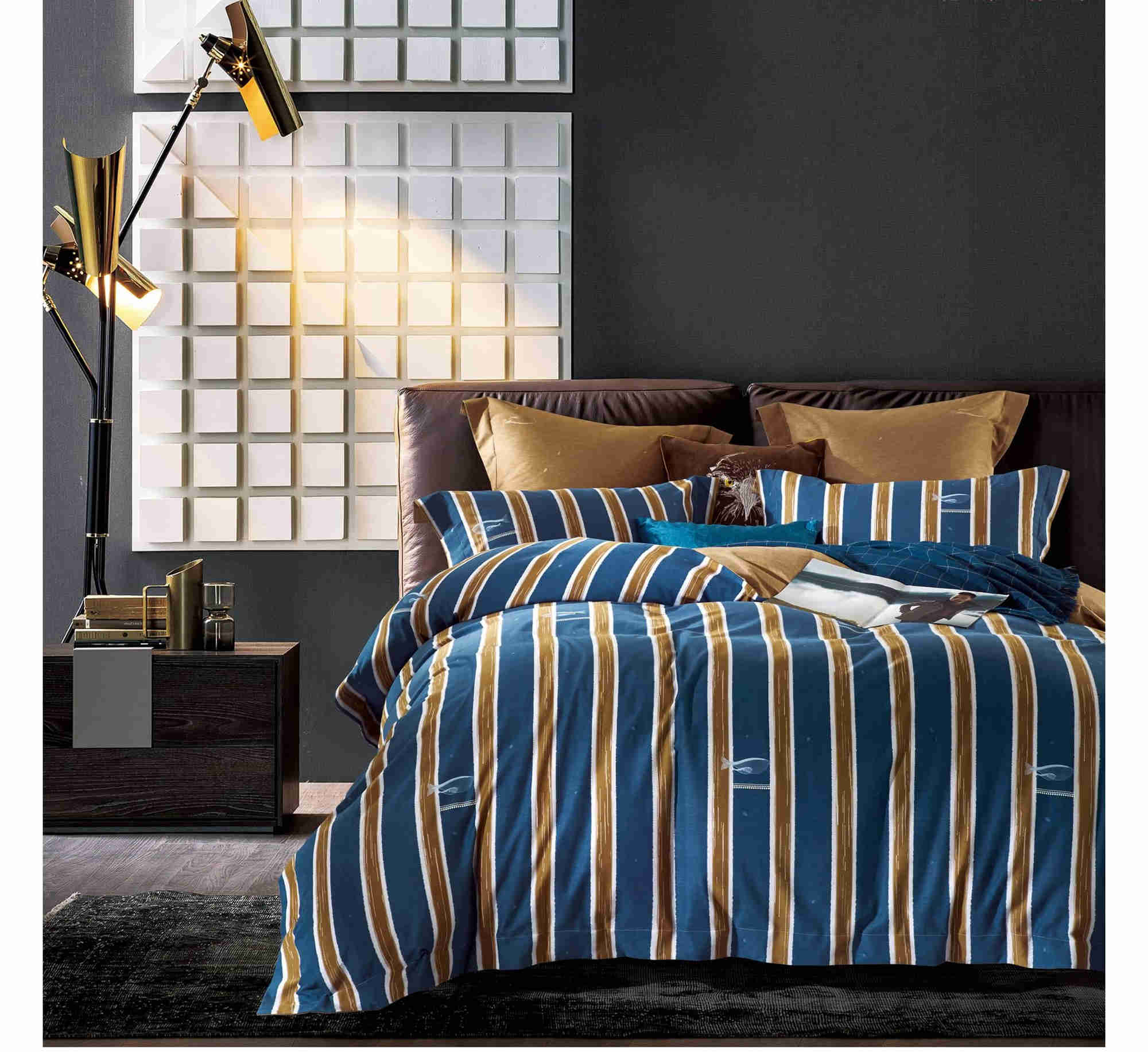 Modern Simple Style Bedsheet Cotton Bedding Set