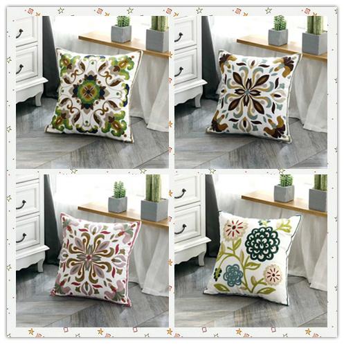 3D Towel Embroidered Pillow