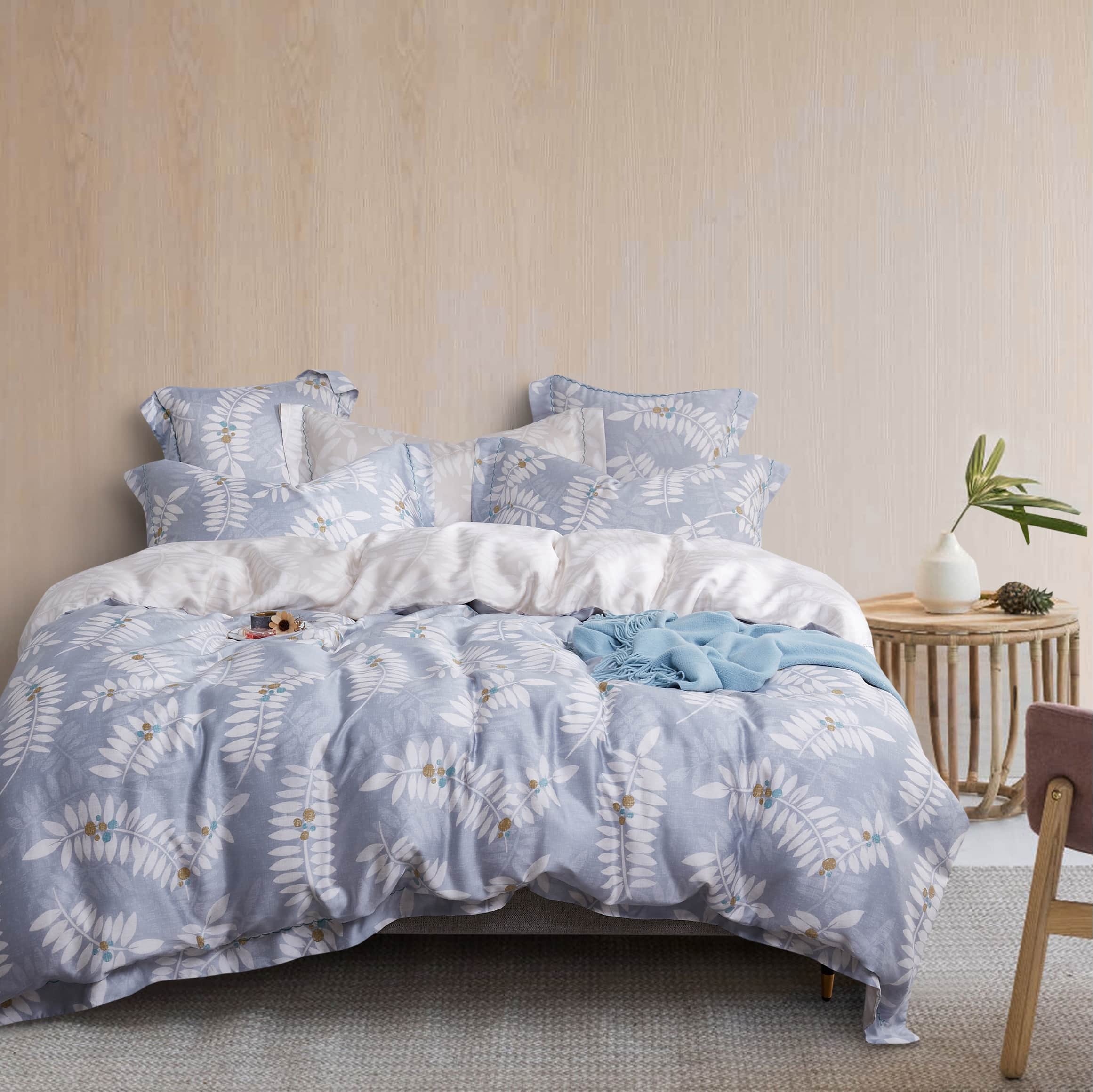 High Quality Tencel Lyocell Comforter Bed Sheet Bedding Set